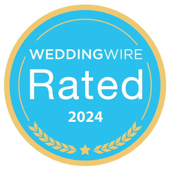 WeddingWire Rated 2024 award